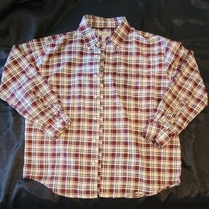 Long-sleeved button up shirt